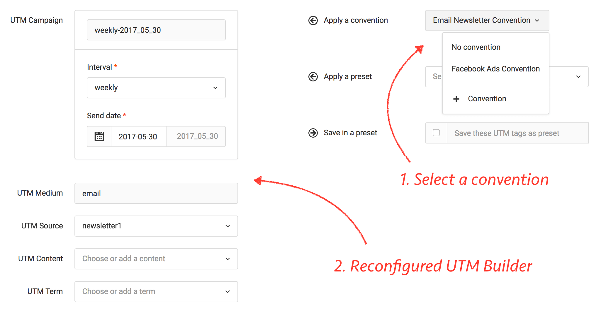 UTM Naming Conventions