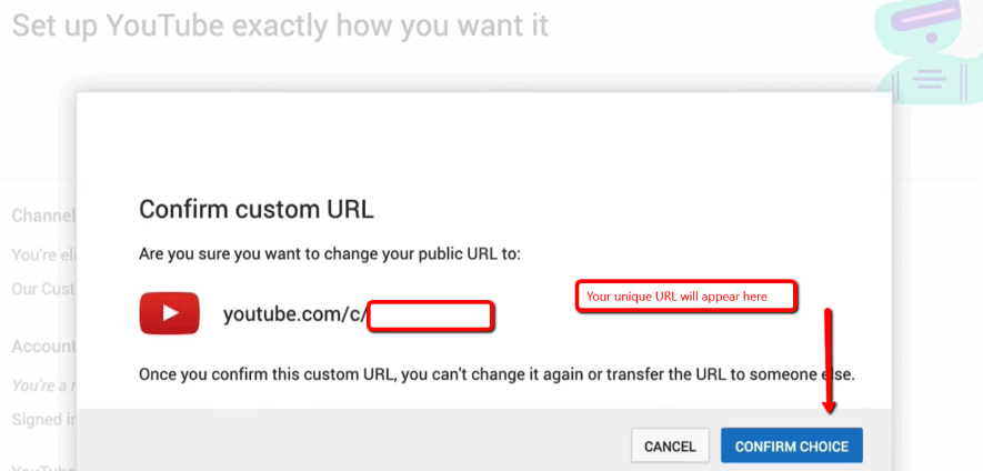 YouTube link editor