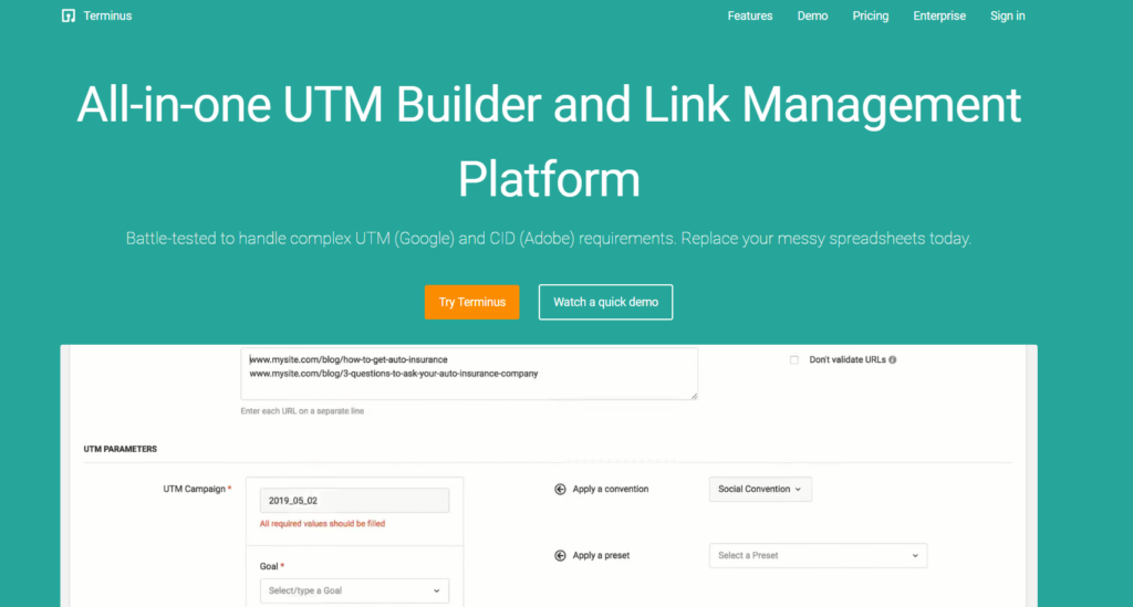 Real-Time UTM Tracking