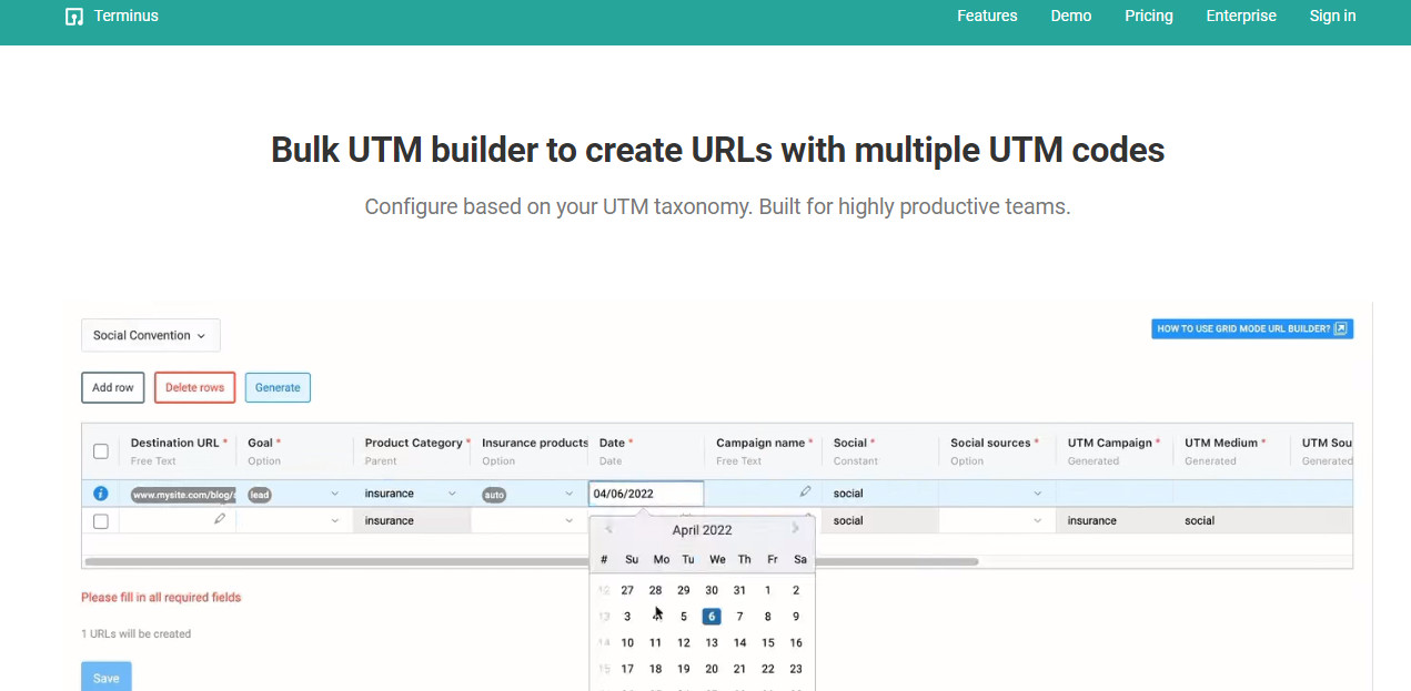 Top 7 URL Builder Spreadsheets