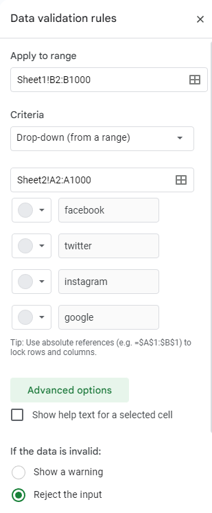 UTM Builder Spreadsheet Templates